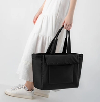 Sac à langer personnalisé grand format, sac fourre-tout multifonctionnel pour maman, sac à bandoulière pour l'hôpital et les voyages, sac à langer pour bébé avec bandoulière