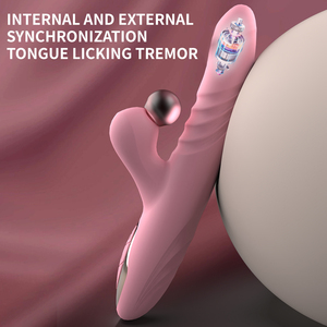Puissant vibrateur de poussée et de succion femelle ventouse stimulateur de Clitoris et masseur de gode point G produits pour adultes jouets sexuels pour femmes - Product Image 5