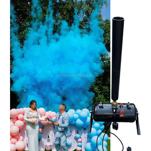 Machine de décoration de feux d'artifice de fête Popper Spray Butterfly Baby Girl Shower Confetti Cannon Smoke Bomb Powder Tnt Gender Reveal - Product Image 2