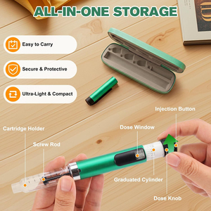 60IU Reusable Metal Injection <b>Pen</b> 3ml Capacity with Custom Logo and Premium Gift <b>Box</b> Packaging - Product Image 5