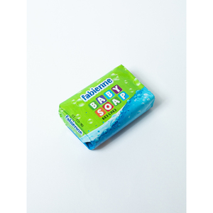 Fabienne 90 g Savon Bébé Hypoallergénique Végétalien Masha Sans Larmes avec Lait Hydratant et Glycérine pour une Peau Douce Emballage Personnalisé - Product Image 4