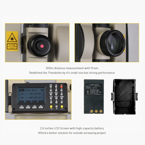 <span class=keywords><strong>Teodolito</strong></span> electrónico barato de gran oferta de 2 "de precisión de 300m de prisma único, precio barato de <span class=keywords><strong>Teodolito</strong></span> del Sur, gran oferta del Sur - Product Image 2