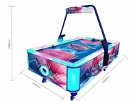 Machine de jeu d'arcade à monnayeur, prix abordable, machine de hockey sur air électrique professionnelle classique interactive pour 2 joueurs
