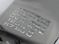 Lettres et chiffres adhésifs chromés pour logo de capot et de coffre de voiture, compatibles avec RANGE ROVER, pièces de badge automobile, autocollants de décoration