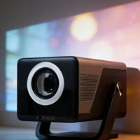 Mini Proyector Portátil Compatible con Múltiples Interfaces, 1080P 4K Android 13, para Negocios y Entretenimiento en el Hogar
