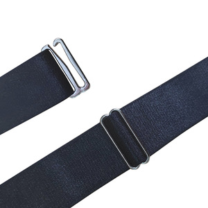 Jarretelles Élastiques Fixe-Chemise de Haute Qualité pour Homme, Ceinture de Maintien de Chemise Noire - Product Image 4