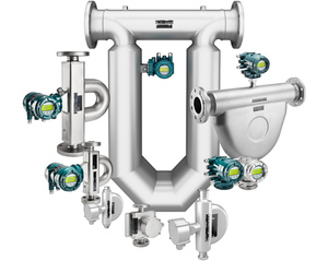 Medidor de Flujo Másico Coriolis de Primer Nivel, Serie Rotamass Prime RCEP RCUP RCNP Yokogawa OEM, Precisión de +/-0.5% - Product Image 2