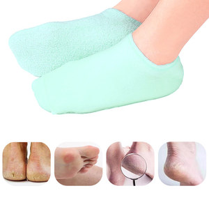 Chaussettes hydratantes pour chevilles (taille 9-11) - Chaussettes <span class=keywords><strong>de</strong></span> récupération écologiques pour femmes en polyester, cadeau <span class=keywords><strong>de</strong></span> spa et <span class=keywords><strong>de</strong></span> bien-être personnel - Product Image 3