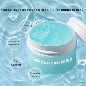Mascarilla de Gel Refrescante Post-Radiance con Ácido Hialurónico 8D, Aceite de Hoja de Menta, Hinojo Marino y Agua Glaciar para Hidratación y Confort Helado - Product Image 3