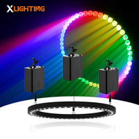 Anneau cinétique DMX pour scène, faisceau LED cinétique, anneau lumineux LED pour discothèque, concert, performance