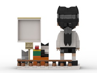 Briques photo personnalisées en ABS pour figurines, ensembles de blocs de construction DIY, cadeau d'anniversaire créatif, briques personnalisées pour personnes