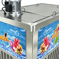 Máquina para Hacer Helados y Paletas de Fruta de Alta Productividad con 4 Moldes, Producción Diaria de 7680 Piezas con Varios Moldes, Nueva