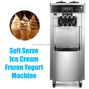 Gran oferta, máquina de helados de gran salida de 3 sabores, máquina de helados de servicio suave con múltiples escenarios automáticos flexibles - Product Image 3