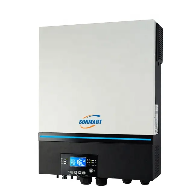 11kva güneş invertör ile 48V150A Mppt Max Pv girişi 500vdc Pv giriş gücü 11000w invertörler kapalı ızgara 11 kw invertör