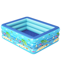 Housse de table de piscine gonflable durable pour enfants, chaise flottante, accessoires de piscine de taille normale