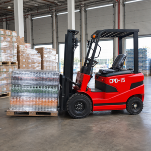 Chariot élévateur électrique 1,5 tonne 1500 kg alimenté par batterie pour la manutention de matériaux en entrepôt CPD-15 YUEHANG CPD15 - Product Image 3