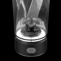 Mélangeur électrique de protéines 600 ml, sans BPA, Rechargeable par USB