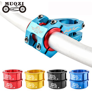 MUQZI Bicycle Handlebar Installation Aperture Adjust 25.4 to 31.8 <strong>Conversion</strong> Shim Aluminum Alloy Accessories Parts MTB Road Fix - Product Image 2