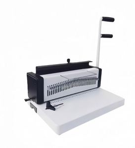 Paper Punching Machine for Binding Coil Binder Paper Processing Device Desktop Manual Paper Puncher and Binder with Coil - Product Image 3