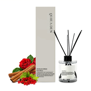 Coffret Cadeau Diffuseur d'Arômes Premium Longue Durée Noir pour Maison et Hôtel avec Emballage Personnalisé et Huile pour Diffuseur à Bâtonnets - Product Image 1