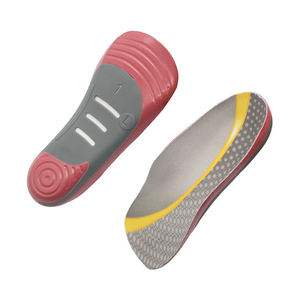 Plantillas ortopédicas de media talla para zapatos, absorbentes de impactos, con soporte de arco - Product Image 4