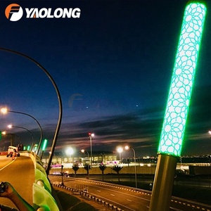 1000 мм 316 нержавеющая сталь, европейская дорога, прочный светодиодный столбик 15 Вт - Product Image 2