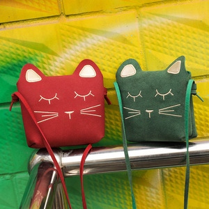 Gattino bambino carino gatto borsa 2020 3D cartone animato bambini all'ingrosso moda Crossbody bambine Mini borse a tracolla per bambini - Product Image 6