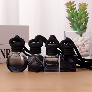 8ml 10ml車用芳香剤ガラスボトル詰め替え可能な香水ディフューザー空エッセンシャルオイル容器アロマセラピー装飾 - Product Image 2