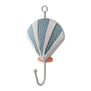 Ocean Mediterranean Style <b>Wall</b> <b>Hooks</b> Set 9 Animal Shape Durable <b>Wall</b> Mounted Coat Rack Decor - Product Image 4