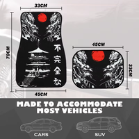 Tapis de sol de voiture personnalisés universels avec logo personnalisé, tapis antidérapants faciles à installer pour la plupart des modèles de véhicules