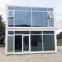 Maison préfabriquée personnalisée en conteneur de 20 pieds/40 pieds, panneaux sandwich, maisons préfabriquées en conteneur