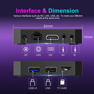 TV Box <span class=keywords><strong>X96Q</strong></span> con Android 14, 2G de RAM, 16G de ROM, Chip RK3518, Ethernet de 100M, WiFi 6 Dual, USB 3.0, 4K Full HD, Android Set Top Box <span class=keywords><strong>X96Q</strong></span> RK3518 - Product Image 5