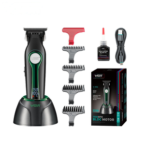Cortadora de Pelo VGR V-010 y V-993 con Motor BLDC de 7500 RPM, Recortadora de Barba Inalámbrica Profesional para Salón, Afeitadora - Product Image 4