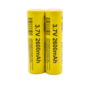 High quality rechargeable <span class=keywords><strong>3</strong></span>,7 V 2000 mAh 18650 Li-Ion battery cell - Product Image 1