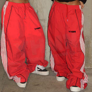 <span class=keywords><strong>Pantaloni</strong></span> da Jogging Unisex Personalizzati a Righe, Larghi, Impermeabili, <span class=keywords><strong>Oversize</strong></span>, in Nylon, per Escursionismo e Outdoor - Product Image 1