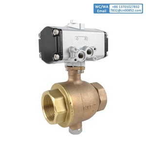Actuadores Neumáticos Tipo C C-TFE, Válvulas de Bola de Cobre Clase 10K de Pasaje Completo, Bola de Latón Forjado para Control de Agua C-TFE - Product Image 5