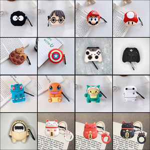 เคสหูฟังลายการ์ตูนสำหรับ Airpods <span class=keywords><strong>Pro</strong></span> 1 2 3, เคสซิลิโคนนุ่ม 3 มิติสำหรับหูฟัง Airpods - Product Image 2