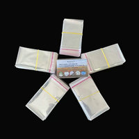 Sacs d'emballage en plastique BOPP OPP de haute qualité pour vêtements, sacs d'emballage en cellophane avec tête de sac, sacs imprimés BOPP pour snacks