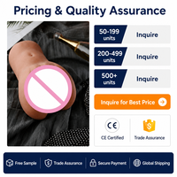 Masturbateur masculin réaliste 2LB OEM en TPE, emballage discret, option de logo personnalisé