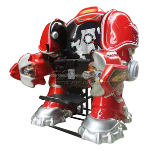 Nouveaux produits Centre commercial Promenade sur des robots folles Manèges sur des robots Iron Man pour enfants - Product Image 6