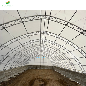 Abri frigorifique certifié CE 50x55ft | Grande tente en tissu industriel pour l'entreposage agricole et commercial - Product Image 5