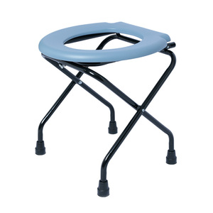 Toilet Seat <b>Stool</b> Folding Bathroom Chair With Soft <b>Pad</b> For Elderly And Disabled Users - Product Image 1