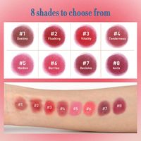 Créez Votre Propre Marque : Teinte Velours Longue Durée Imperméable OEM pour Lèvres et Joues, Mousse Lissante, Maquillage Végétalien, Fards à Joues, Boue à Lèvres Mate