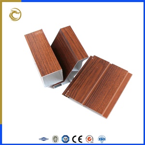 Perfiles de Aluminio con Acabado de Madera para Gabinetes de Cocina, Roble Caoba, Paneles de Aluminio para Gabinetes - Product Image 2