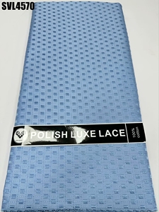 Chất Lượng Hàng Đầu Mới Nhất Đánh Bóng Bông Vải Ren Mens 2025 Thêu 5 Yards Bán Buôn Phi Thụy Sĩ Vải Tuyn Ren Vải - Product Image 5