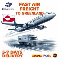 Agent maritime professionnel pour le service logistique de la Grèce-terrestre, transitaire Chine vers le port de Nuuk, fret maritime FCL LCL DDP