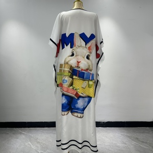 Robe décontractée et élégante pour femme, nouvelle collection 2026, coupe ample, respirante, idéale pour l'été et le printemps, vente <span class=keywords><strong>en</strong></span> gros à bas prix - Product Image 5