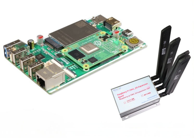 Mcuzone Raspberry Pi CM4_5G 64-Bit Linux Development Board
