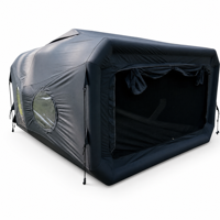 Tente de camping en coton la plus vendue, portable, pliable, imperméable, quatre saisons, double couche, pour 3-4 personnes, type capsule