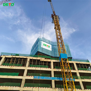 Yüksek katlı elektrikli iskele hava koşullarına dayanıklı çalışma platformları için Modern GETO çelik güvenlik ekranı kendinden tırmanma galvanizli yüzey - Product Image 1